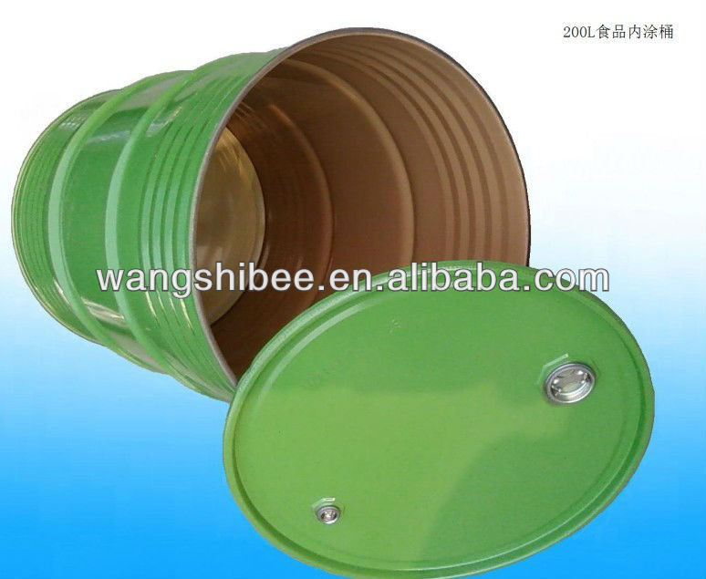 200L durable and high quality ,cost effective honey drum ,food degree for honey storing up