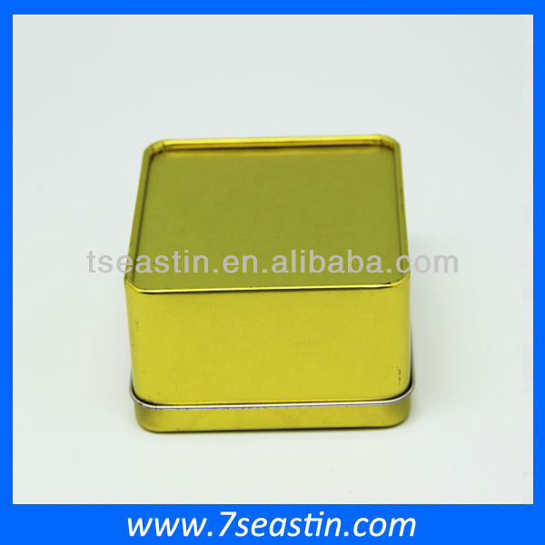instant cocoa powder tin box packing for white collar