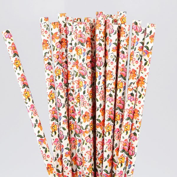 summer-floral-paper-straws