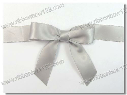 pre made bow with wire twist for lollipop,lollipop ribbon bow