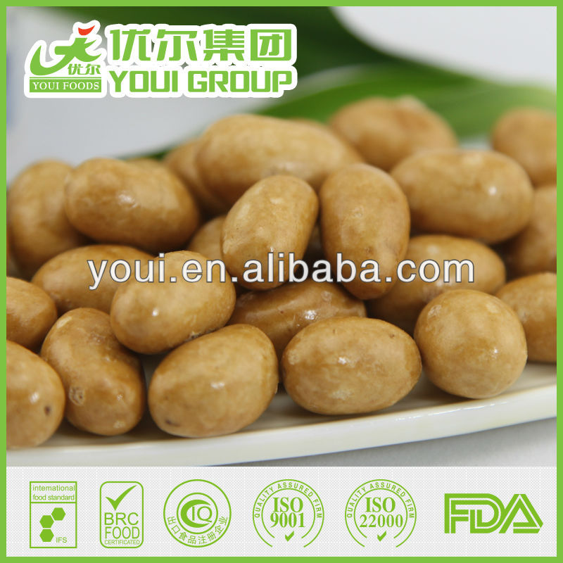 Soy sauce coated peanut (Kosher),China YOUI FOODS price supplier 21food
