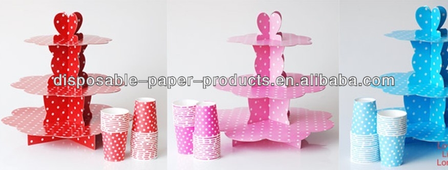 Cupcake Tower Wedding Stand Birthday Stand 3 Tier Cupcake Party Cake Stand Cup Cake Decorating Holder Muffin Display