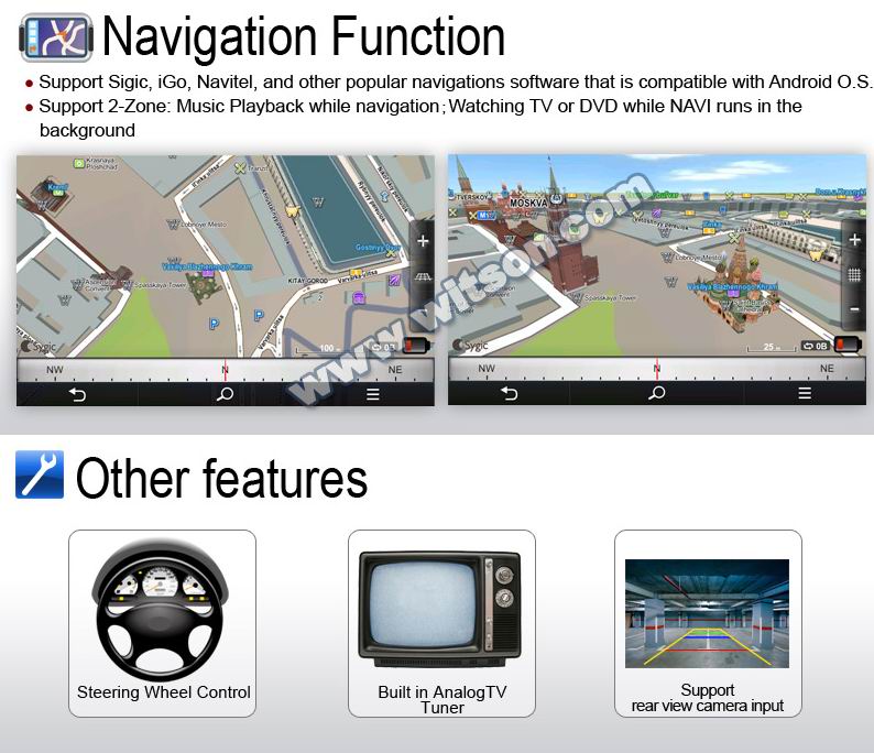 WITSON A8 チップセット 1 gb CPU gps ナビゲーション自動ラジオ車 dvd プレーヤー ため Universal double din car問屋・仕入れ・卸・卸売り