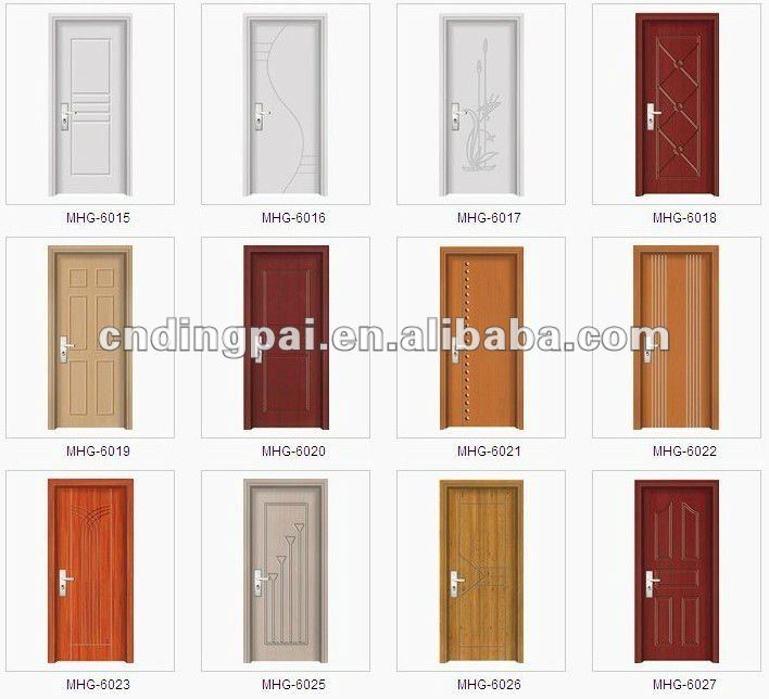 Red Bathroom Pvc Folding Door Iso9001-2008/ce - Buy Decorative ...