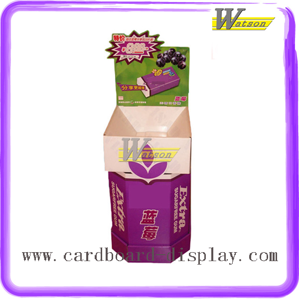 Extra Chewing Gum Cardboard Custom Dump Bin Display