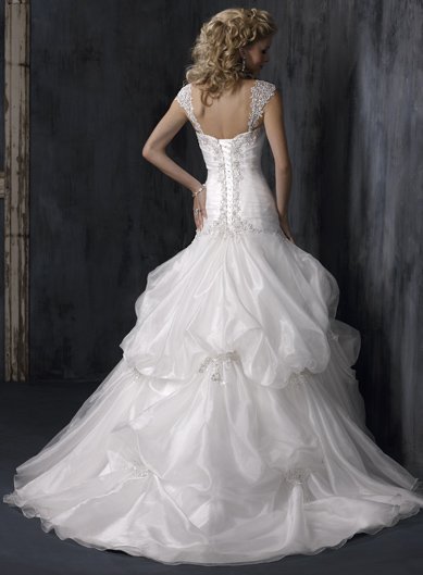 ball gown sash strapless long train wedding dress wedding gown