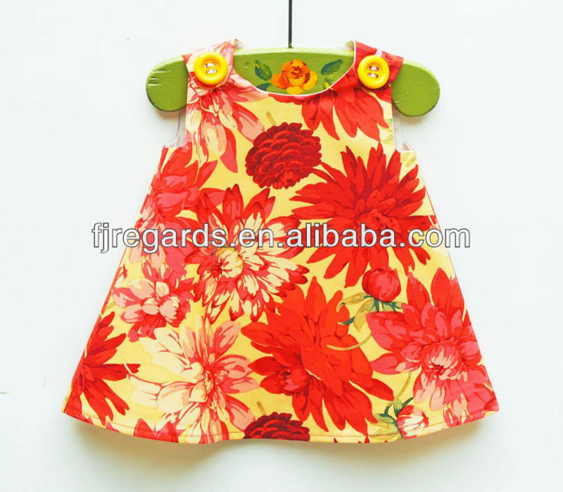 赤ちゃんのフラワーガールのドレスパターン。 夏の熱い販売の赤ちゃんは、 女の子のドレスファッション。問屋・仕入れ・卸・卸売り