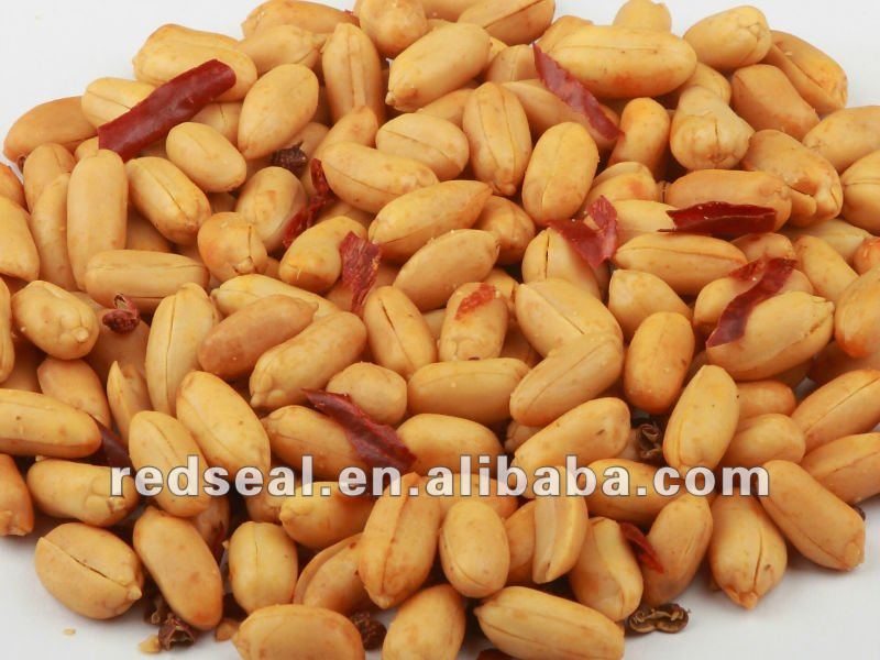 black sesame coated peanuts