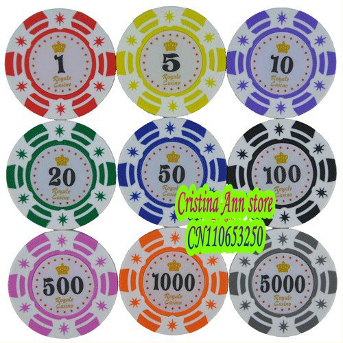 Poker chip values home game