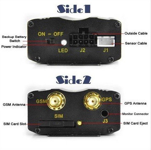 May Promotions! Vehicle GPS Tracker and alarm system real time tracking by SMS and Platform GPS-VT103