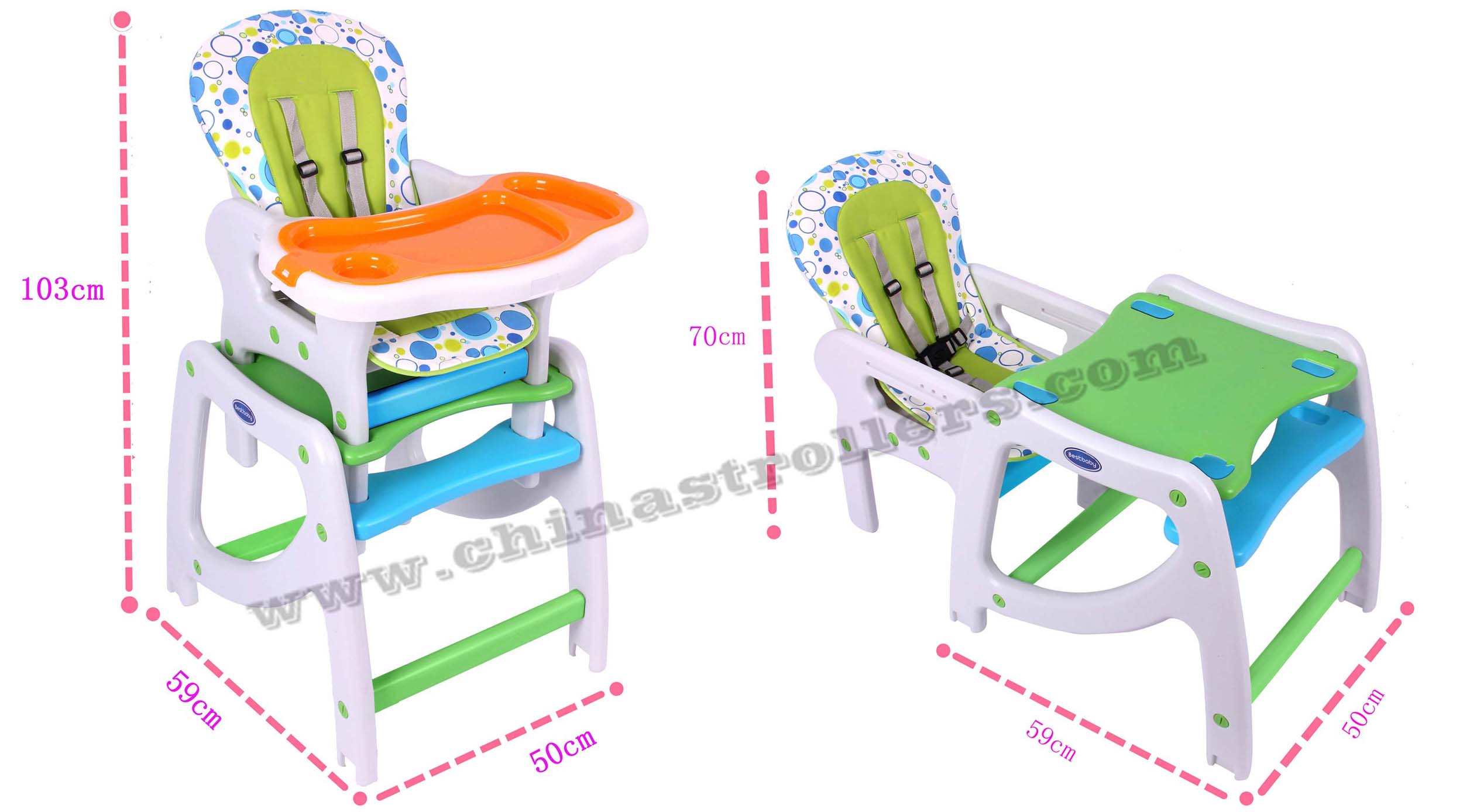 美しく、 良質の赤ん坊の高い椅子を供給仕入れ・メーカー・工場