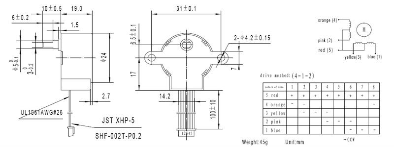 TS-24BYJ48の産業オートメーション制御で使用される段階モーター問屋・仕入れ・卸・卸売り