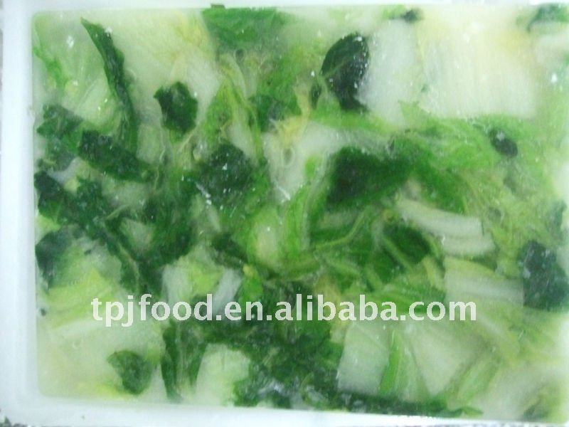 frozen chinese cabbage(food beverage) with FDA BRC,HALAL,KOSHER,HACCP