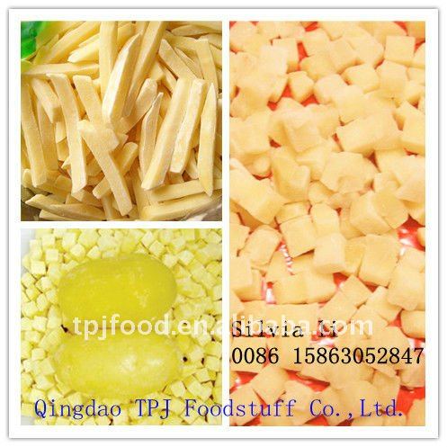 frozen potato chips with FDA,BRC,HALAL,KOSHER,HACCP