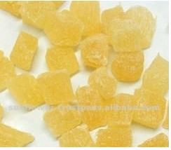 Dehydrated Pinapple Core-Slice, Dice, Chunks, Coins Mix Color