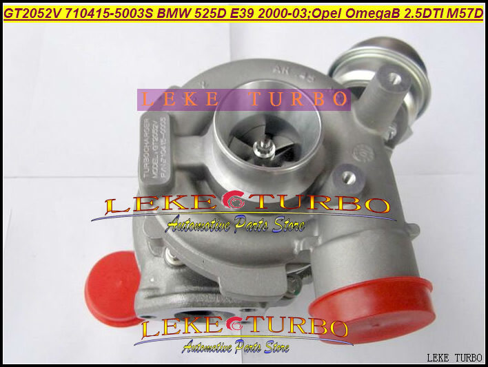 GT2052V 710415-5003S 710415 Turbo Turbocharger For BMW 525D E39 2000-03 Opel Omega B 2.5L DTI M57D E39 163HP