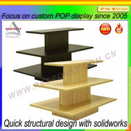 Customized lollipop showcase & cosmetic display stand