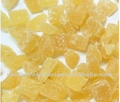 Dehydrated Pinapple Core-Slice, Dice, Chunks, Coins Mix Color