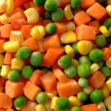 2012new IQF frozen mixed vegetables