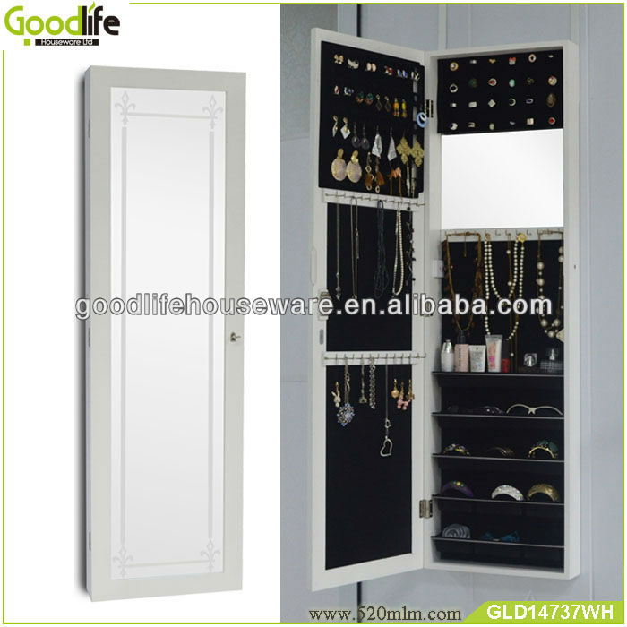 Full Length Wall Mounted Jewerly Cabinet From Goodlife Gld14737