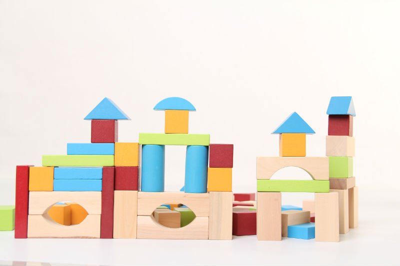 子供のための木造建築ブロックのおもちゃ問屋・仕入れ・卸・卸売り