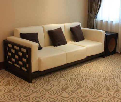Stylish home design ideas: wooden sofa set models Sofas madera