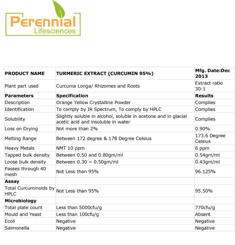 Turmeric Root Extract,curcumin extract 95%, curcuminoid powder
