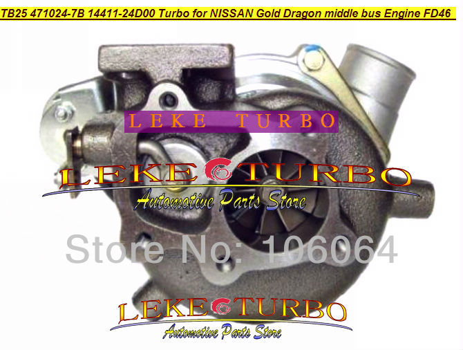 FD46 471024-7B 14411-24D00 Turbo for NISSAN HINO Gold Dragon middle bus Turbocharger (30)