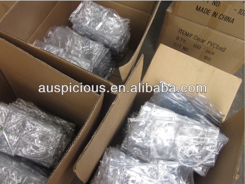 High quality shiny wine cooler plastic bag champagne ice bag