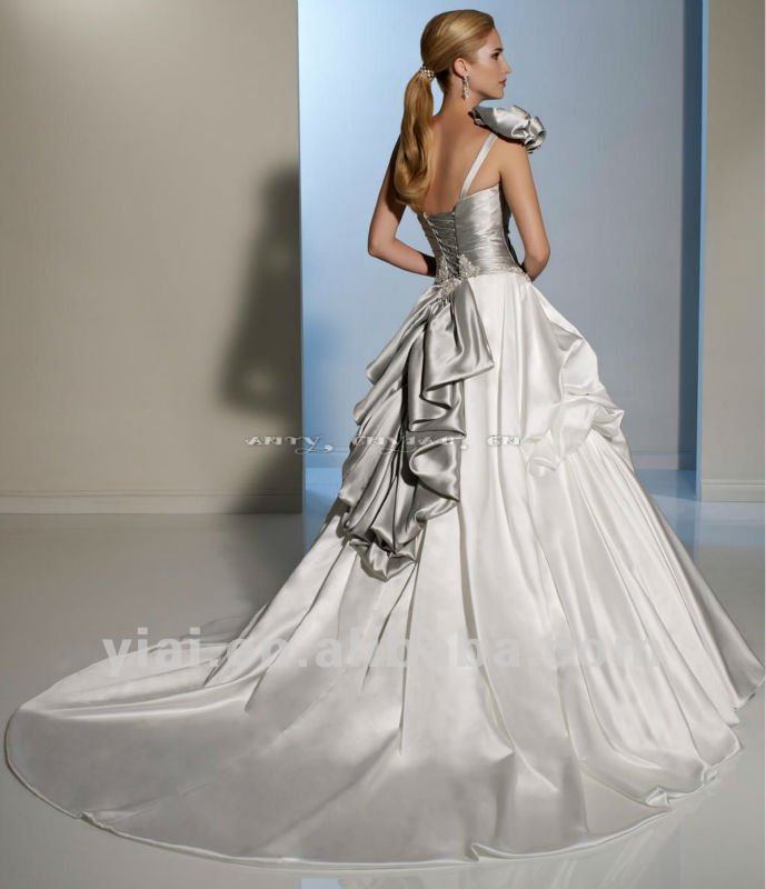 Two toned wedding dresses