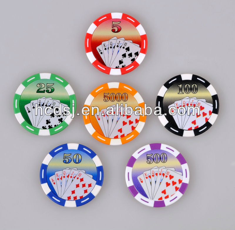 2は- トーンあなたのステッカーのロゴ付きポーカーチップ、、 カスタムのお土産ポーカーチップ、 カスタムポーカーチップ問屋・仕入れ・卸・卸売り
