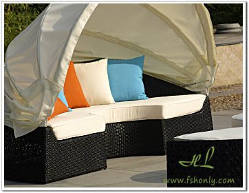 Sale high end round sectional outdoor furniture