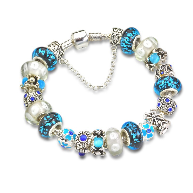 Vente chaude 18k Jaune plaqué or autrichienne Crystal favorables beau bracelet