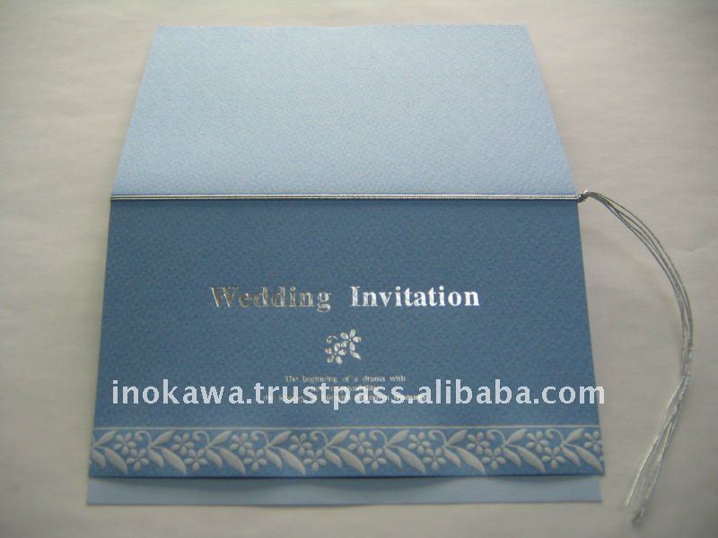  Japanese Style Wedding Invitation Card Beautiful Simple Look