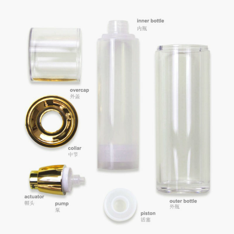 プラスチック製のエアレスの香水瓶、 容器問屋・仕入れ・卸・卸売り