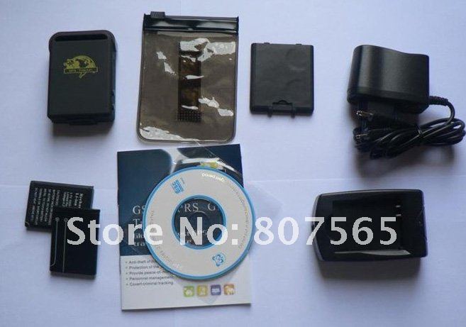 Free Shipping 2011 Upgrade GPS Trackers TK-102, Mini Global Real Time 4 bands GSM/GPRS/GPS Tracking Device
