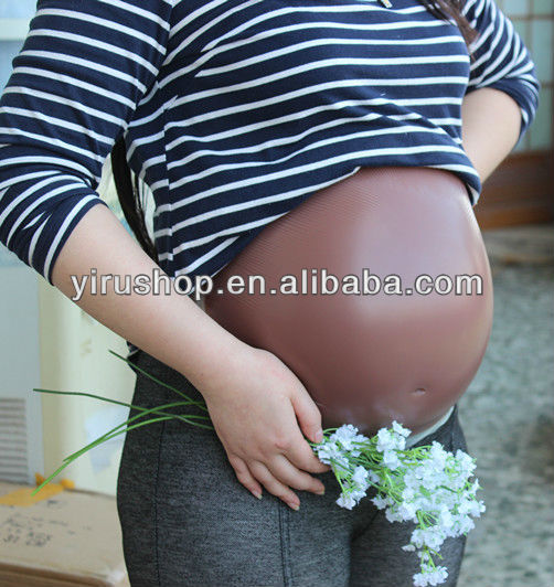 Huge Tummy For Men Pregnancy Belly Brown Crossdresser Favorite Fake 7203