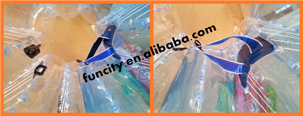 High Quality Inflatable Bubble Football for kids toy