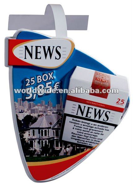 shelf wobbler design