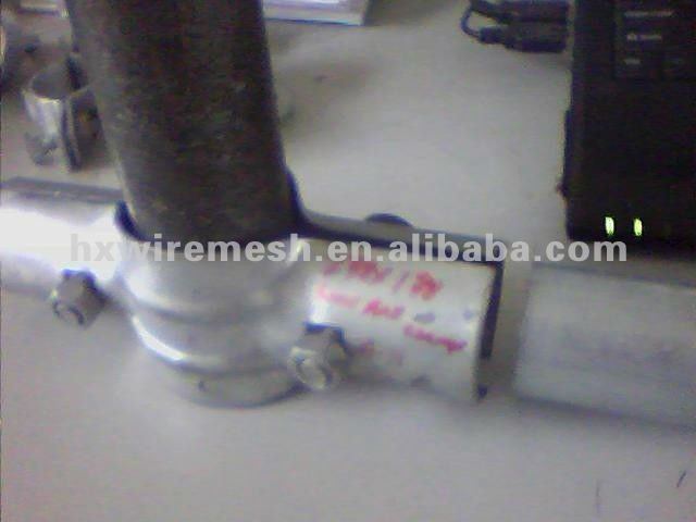 chain link fence pipe clamp fitting fixed crosses