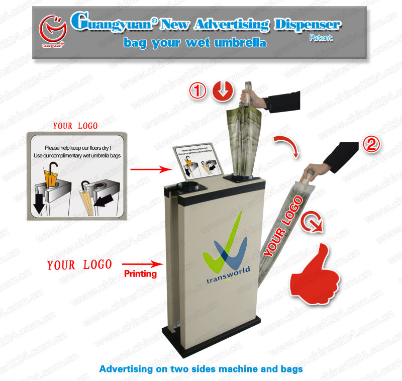 New Innovative Products Umbrella Machine For Supermarkets And Retail