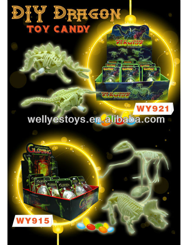 wind up DIY Dinosaur Egg Toy Candy/Sweet toy/candy toy