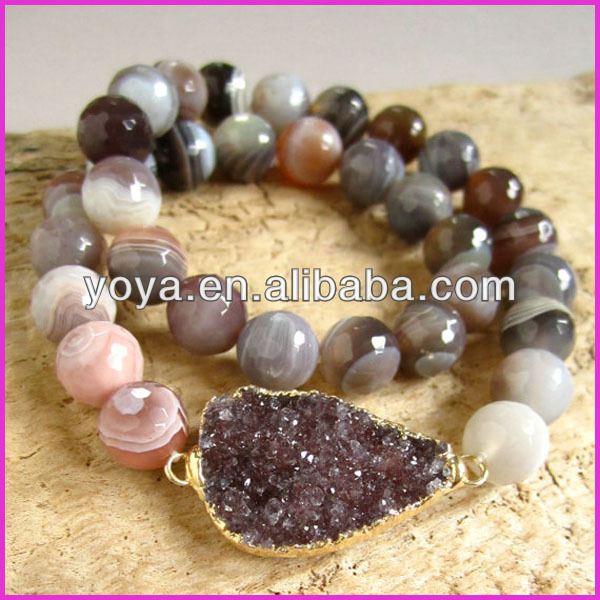 New Style Bracelet Druzy Macrame Friendship Bracelet.jpg