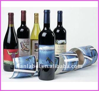 Strong Glue and Non-Toxic Red wine/Whisky Sticker