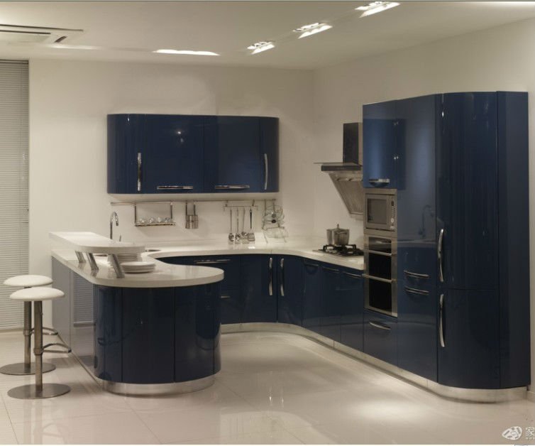 Cor azul projeto da cozinha armário de cozinha acabamento em lacaArmários de # Armario De Cozinha Planejado Azul Cor azul projeto da cozinha armário de cozinha acabamento em lacaArmários de # Armario De Cozinha Planejado Azul