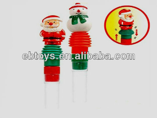 Pull back skateboard Christmas snowman toys candy