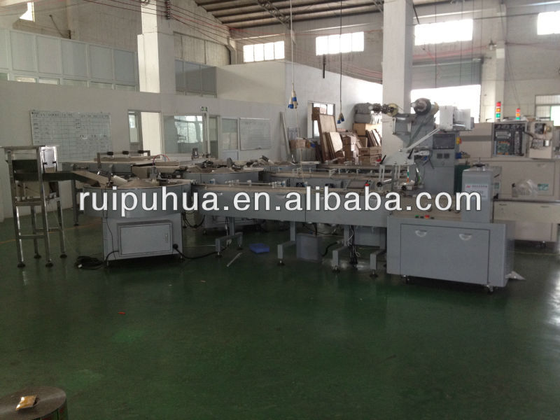 Layer cake Automatic feeding and packaging machine system