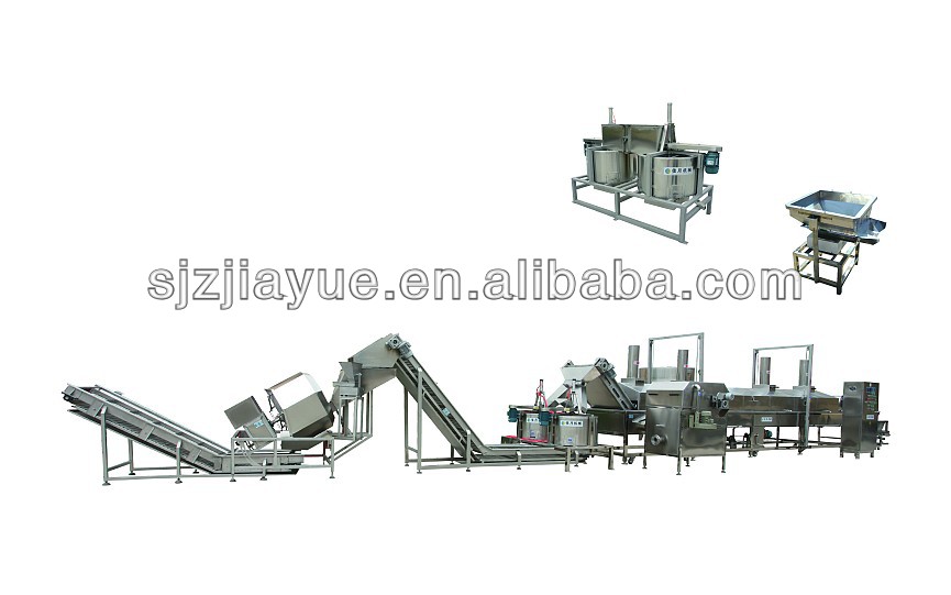 continuous automatic snacks/pellet/namkeen/namkion fryers