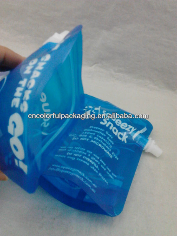 Stand Up Pouch With Spout For Juice/grape Red Wine/ Foil Spout Pouch