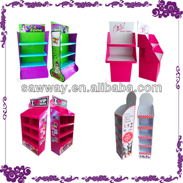 Counter display box, chewing gums counter display box for toys show